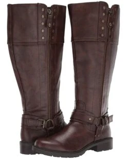 Cheap ✔️ GBG Los Angeles Boots Women Teela Wide Calf 🎁