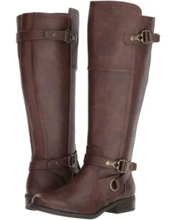 Outlet ❤️ GBG Los Angeles 😀 Boots Women Harvest Wide Calf ⭐